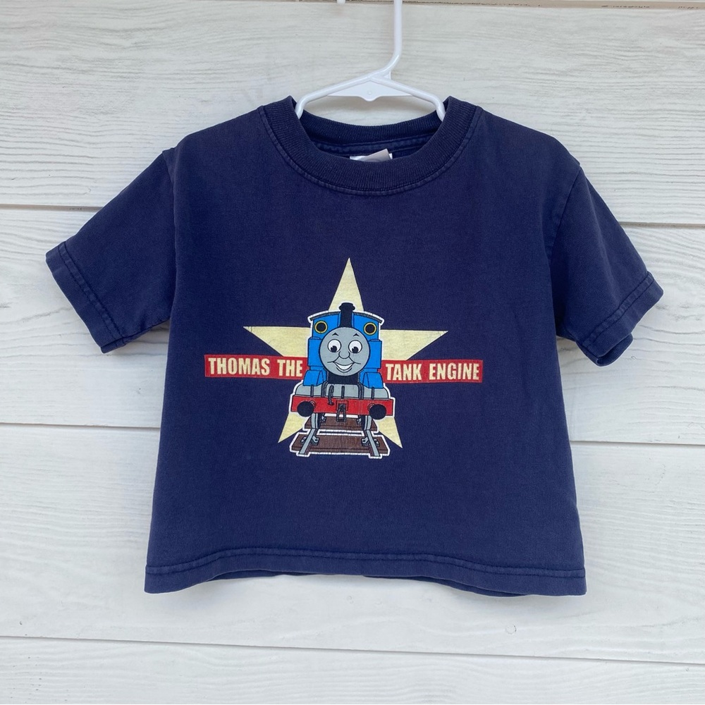 Y2K Thomas the Tank Engine Glow-in-the-Dark Tee – Size 3T